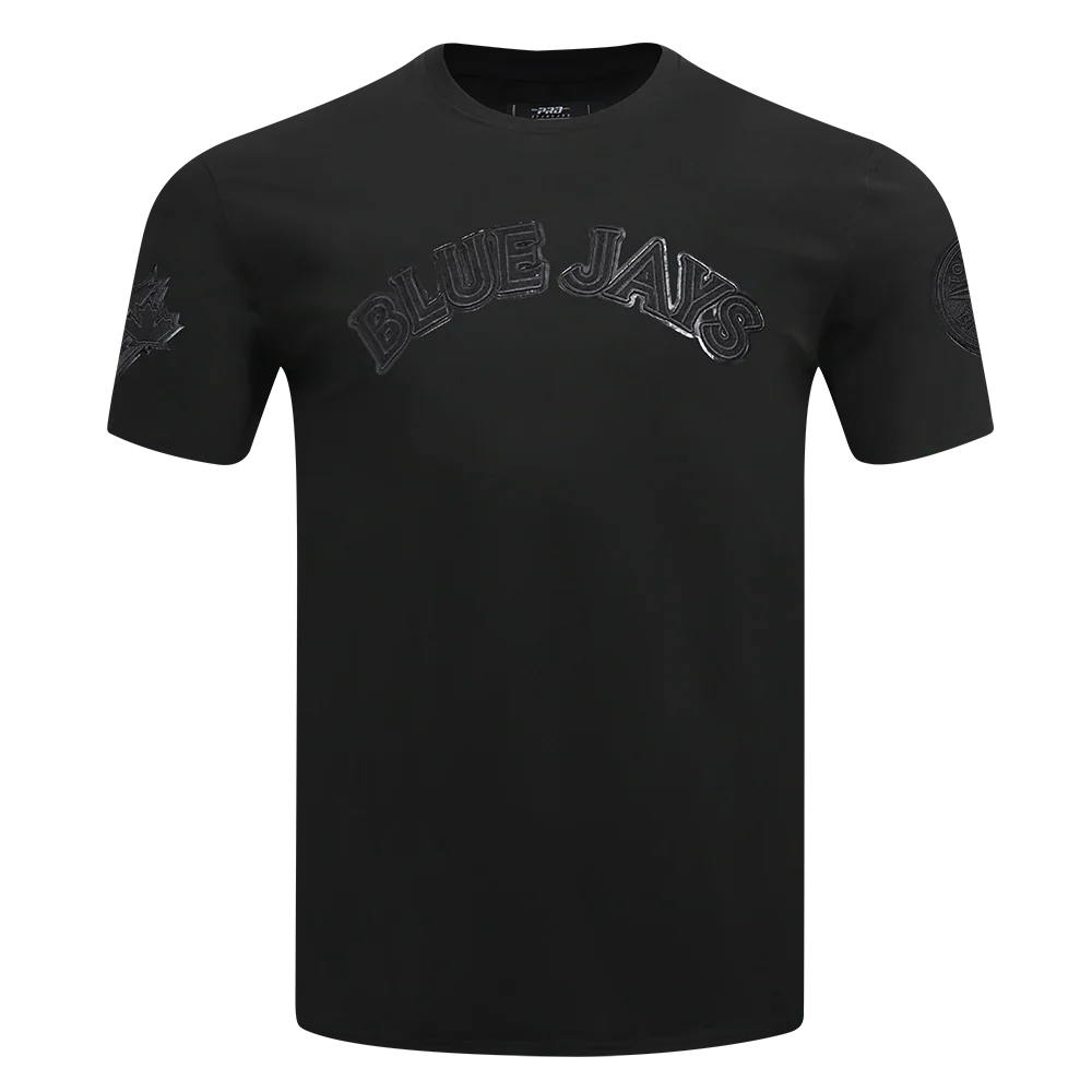 Men's Pro Standard MLB Toronto Blue Jays Triple Black Single Jersey T-Shirt