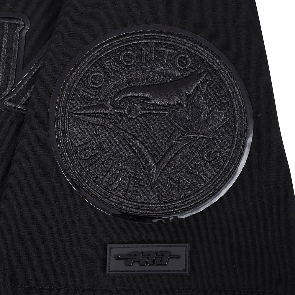 Men's Pro Standard MLB Toronto Blue Jays Triple Black Single Jersey T-Shirt