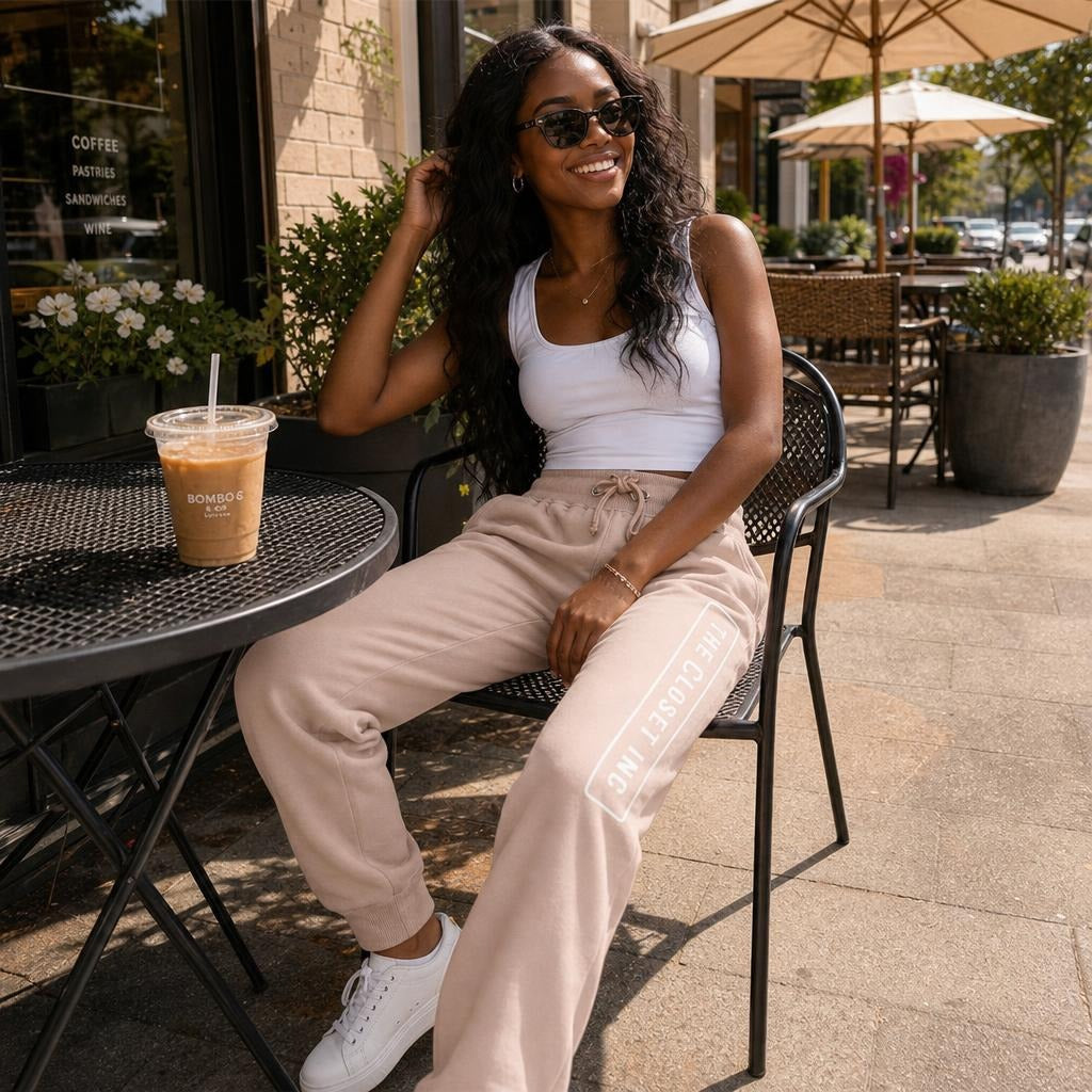 Women's Crew Fleece Bottom (Sand)