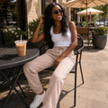 Women's Crew Fleece Bottom (Sand)