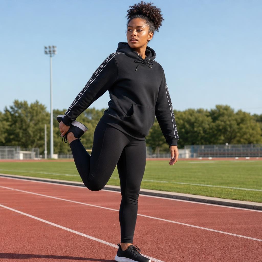 Women's The Closet Inc. Brand Hoodie - Black
