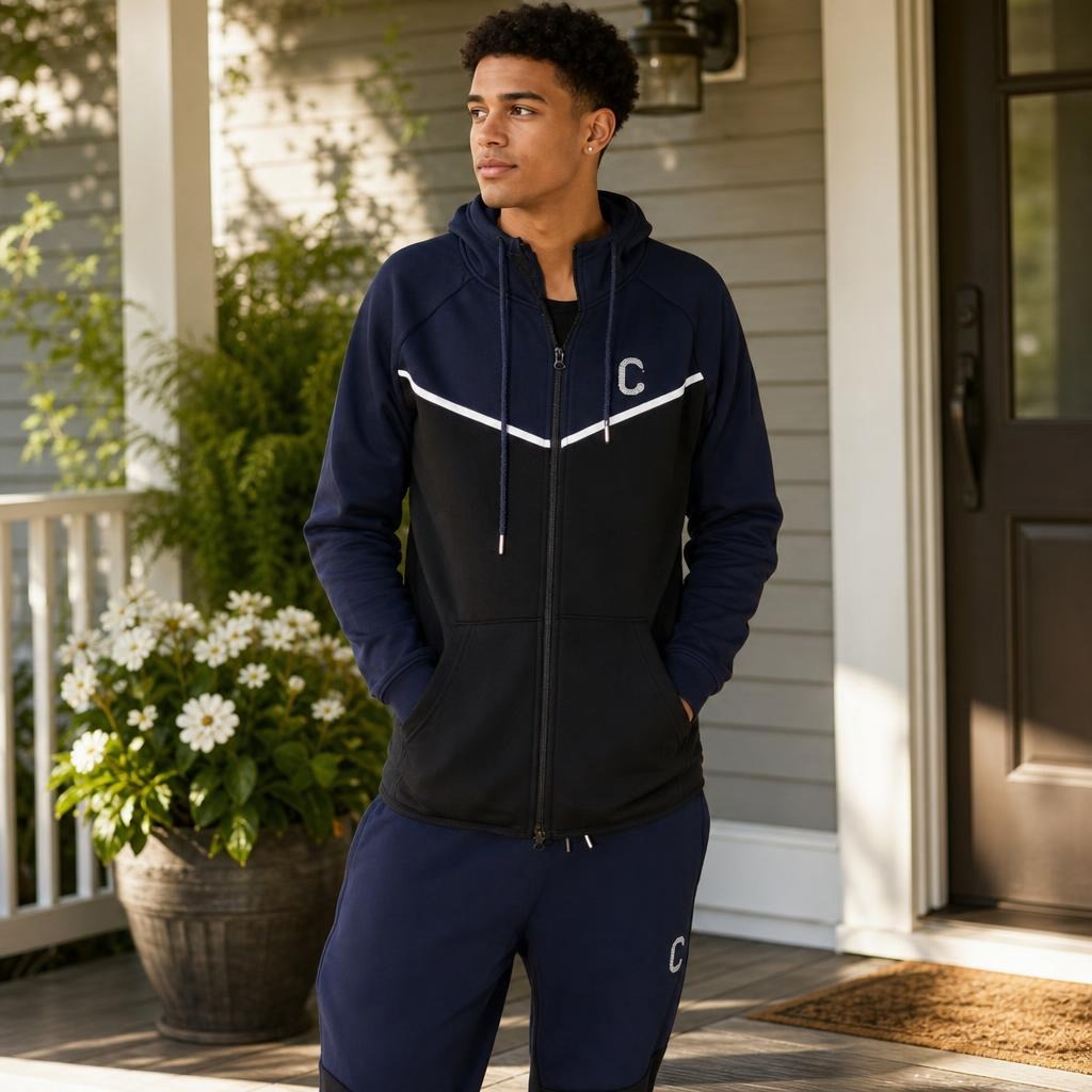 Men's The Closet Inc. Tech Fleece Top - Navy