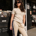 Women's The Closet Inc. Logo T-Shirt - Stone