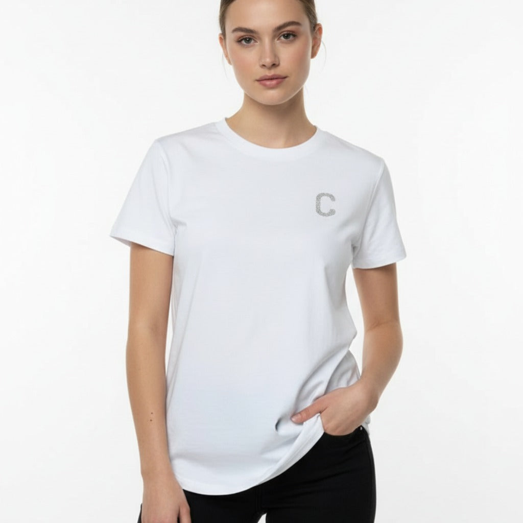 TCI Women's White Tee Basic (SLV)