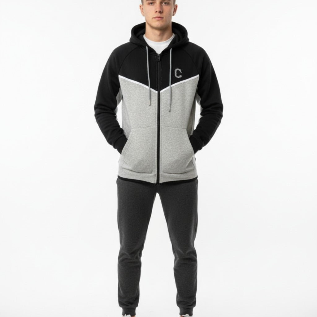 Men's The Closet Inc. Tech Fleece Top (Sport Grey / Black)