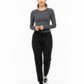 TCI Women's FLC Pant Plain Black