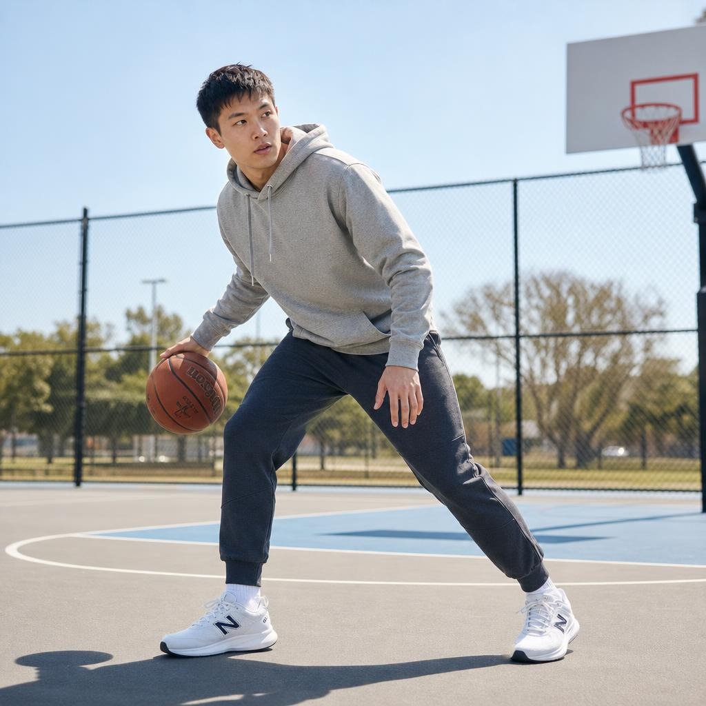 Men's The Closet Inc. Fleece Z Pants  - Plain Charcoal