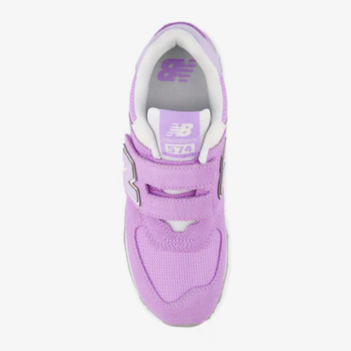 Little Kids' New Balance 574 Hook & Loop "Bright Lavender Purple"