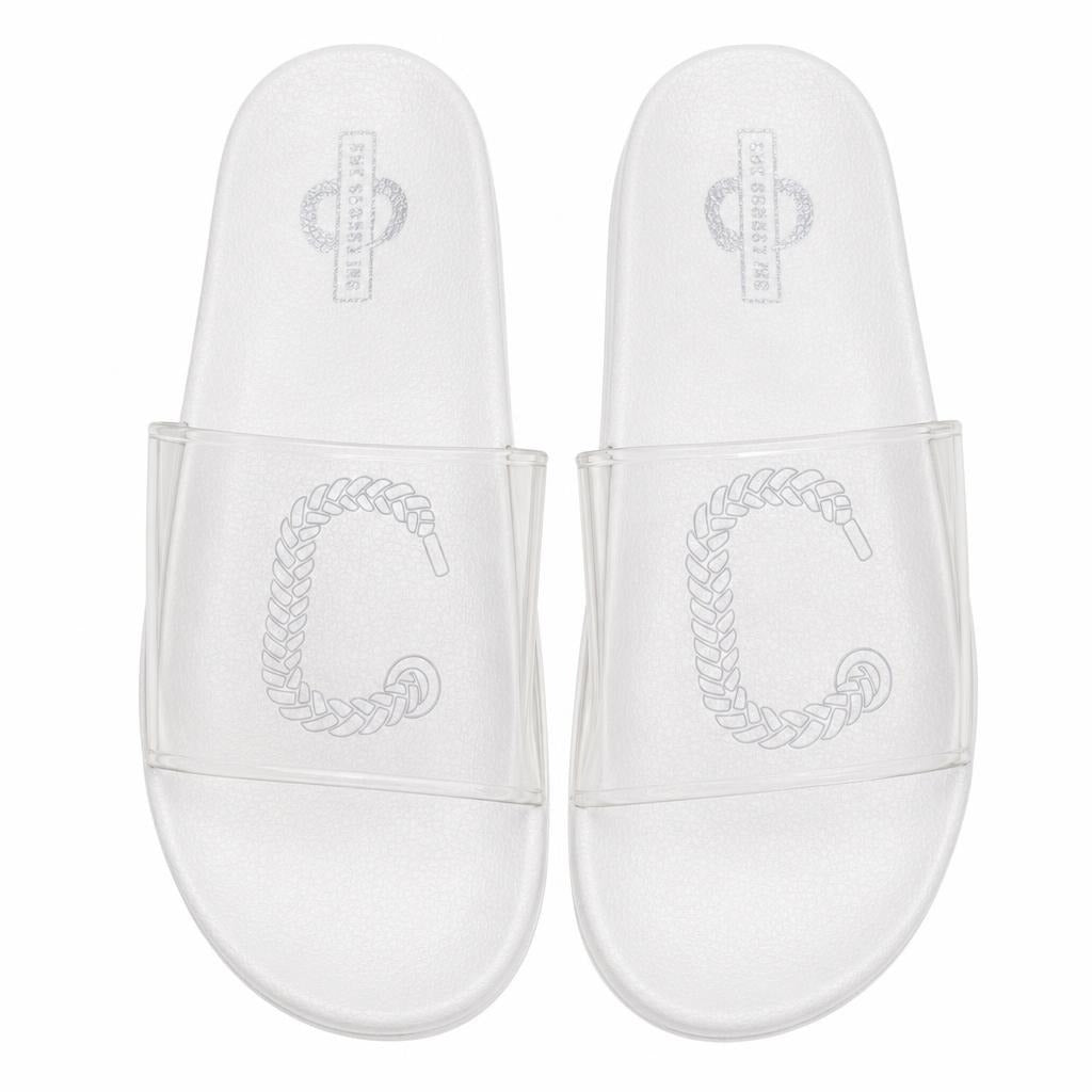 The Closet Inc Slides (White W Cs)