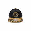 Mitchell And Ness NBA Raptors Black Satin Camo Snapback