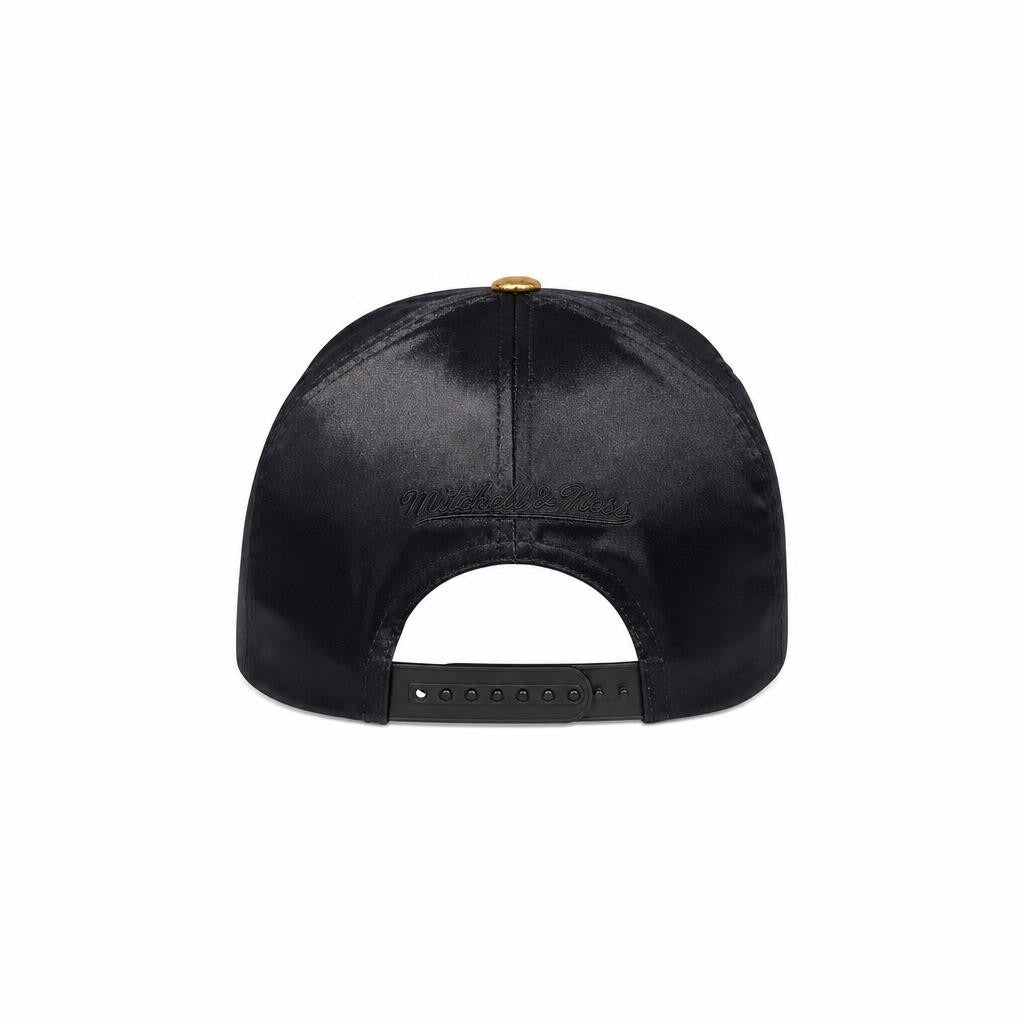 Mitchell And Ness NBA Raptors Black Satin Camo Snapback