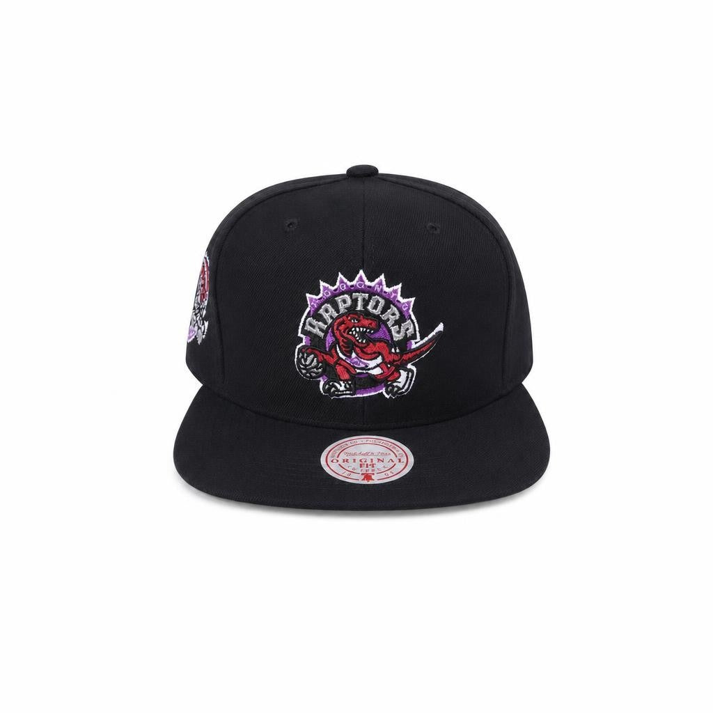 Mitchell And Ness NBA Raptors Black Inaugural Season Snapback