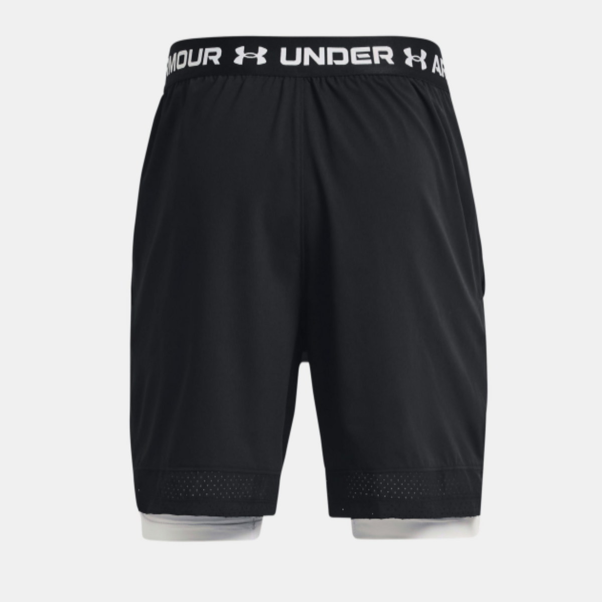 Men's Under Armour Vanish Woven 2-in-1 Shorts "Black White"