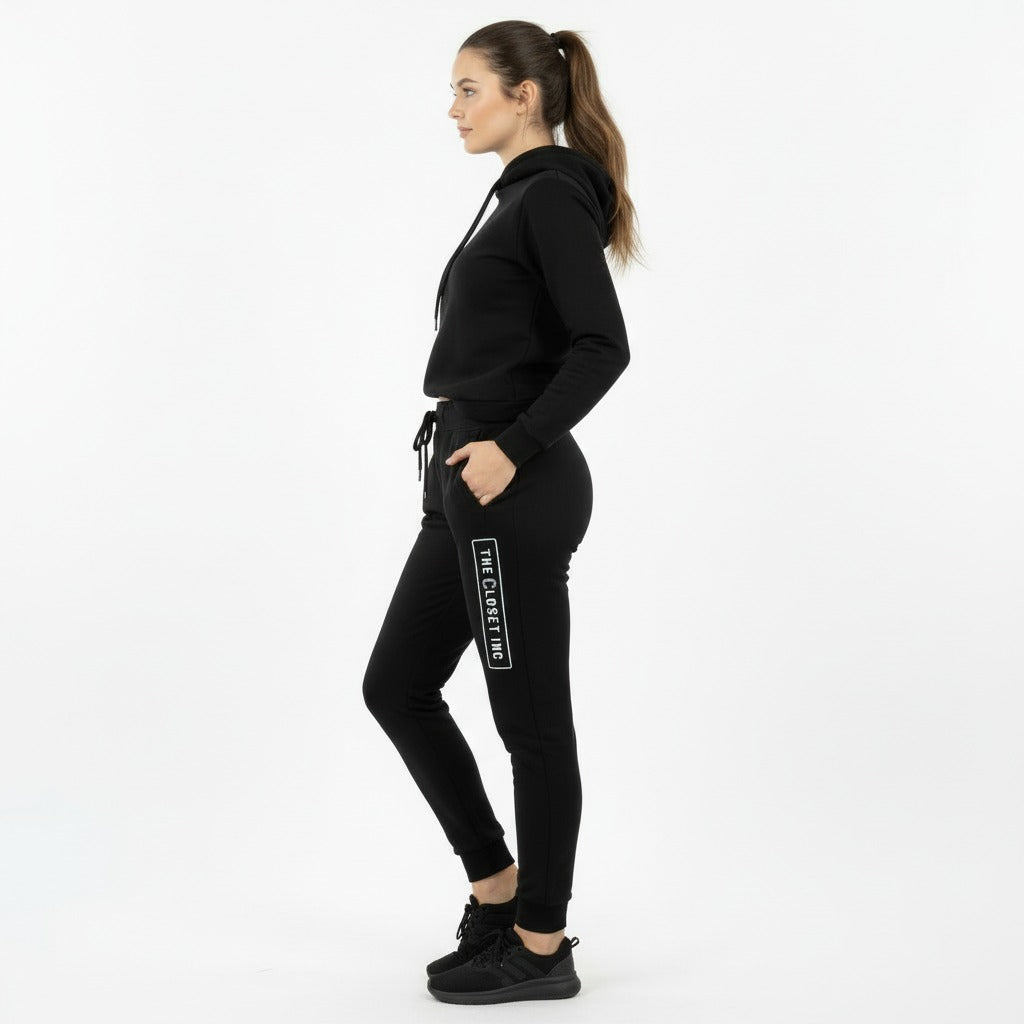 Women's Crew Fleece Bottom (Black)