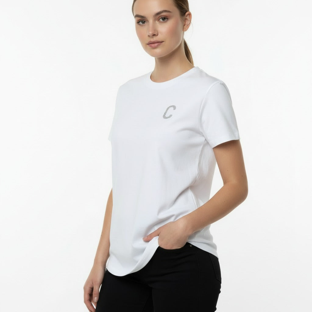 TCI Women's White Tee Basic (SLV)