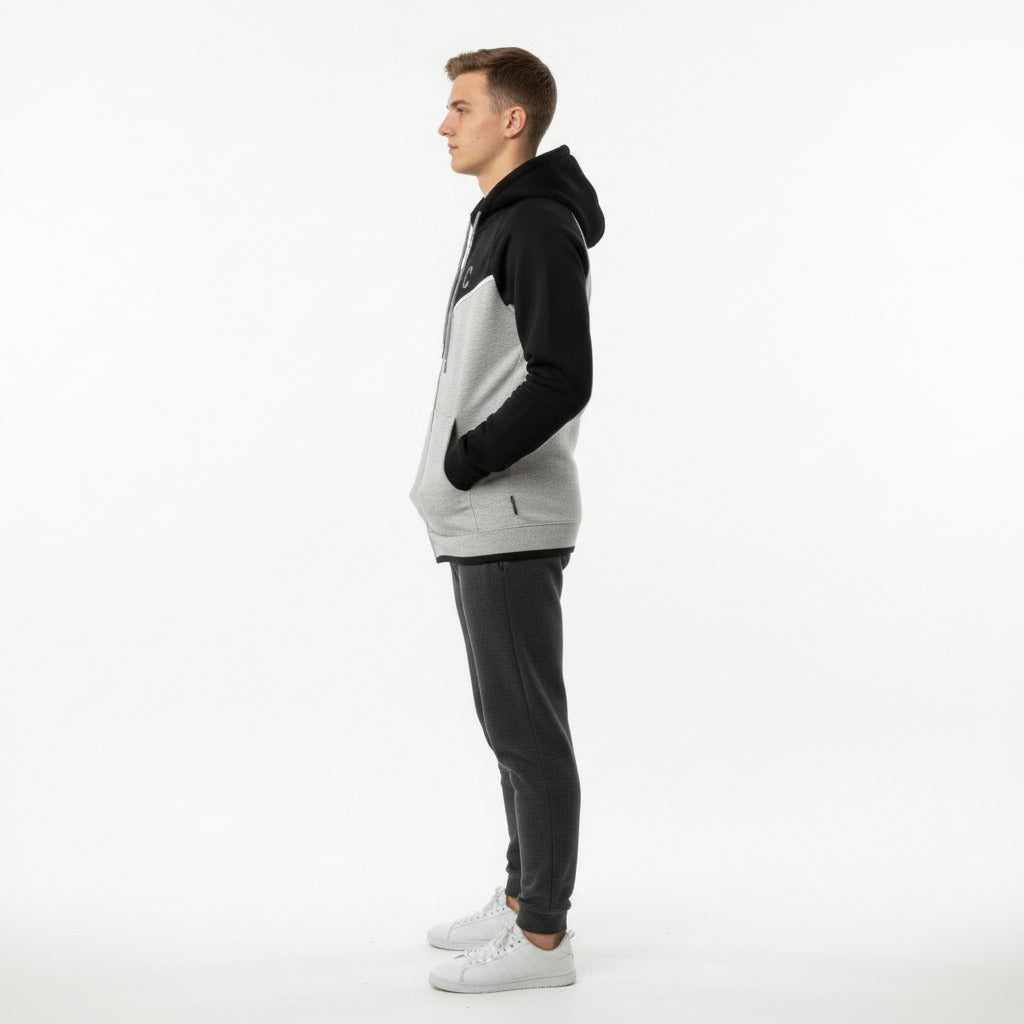 Men's The Closet Inc. Tech Fleece Top (Sport Grey / Black)
