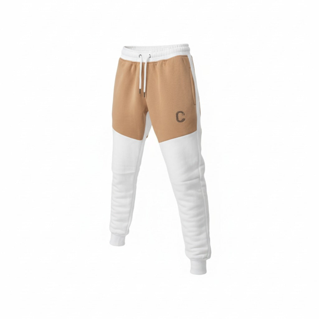 Women's TCI Tech Fleece Zip Pants  (Sand/White)