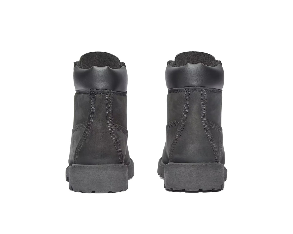 Big Kids' Timberland® Premium 6 Inch Lace Waterproof Boot "Black"