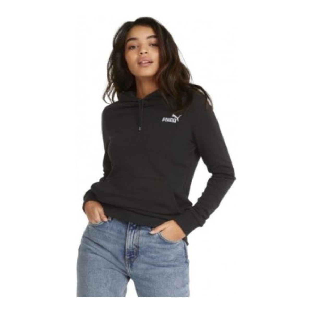 Women's Puma Essential + Embroidery Hoodie TR