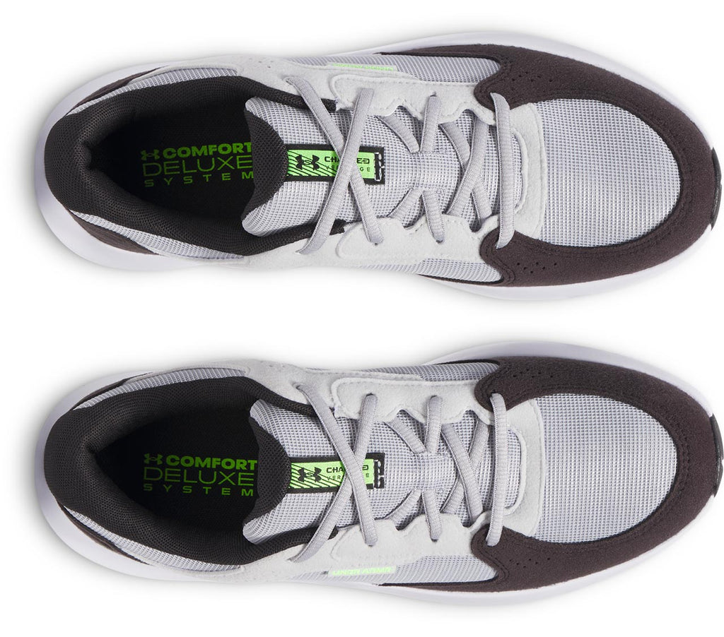 Men's Under Armour Charged Versurge  "Mod Gray Hyper Green"