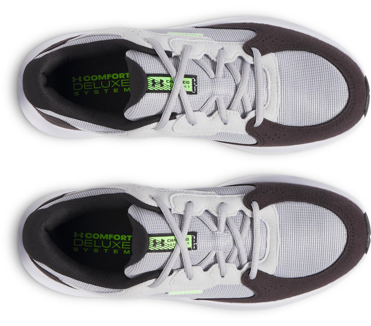 Men's Under Armour Charged Versurge  "Mod Gray Hyper Green"