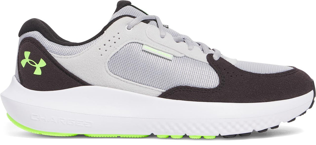 Men's Under Armour Charged Versurge  "Mod Gray Hyper Green"