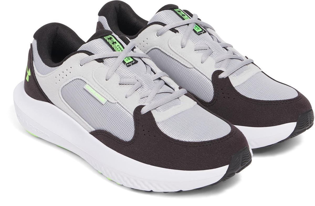 Men's Under Armour Charged Versurge  "Mod Gray Hyper Green"