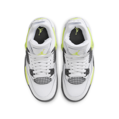 Big Kids' Air Jordan 4 Retro "Light Lemon Twist"