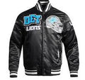 Pro Standard Detroit Lions Mash Up M Rib Satin Jacket