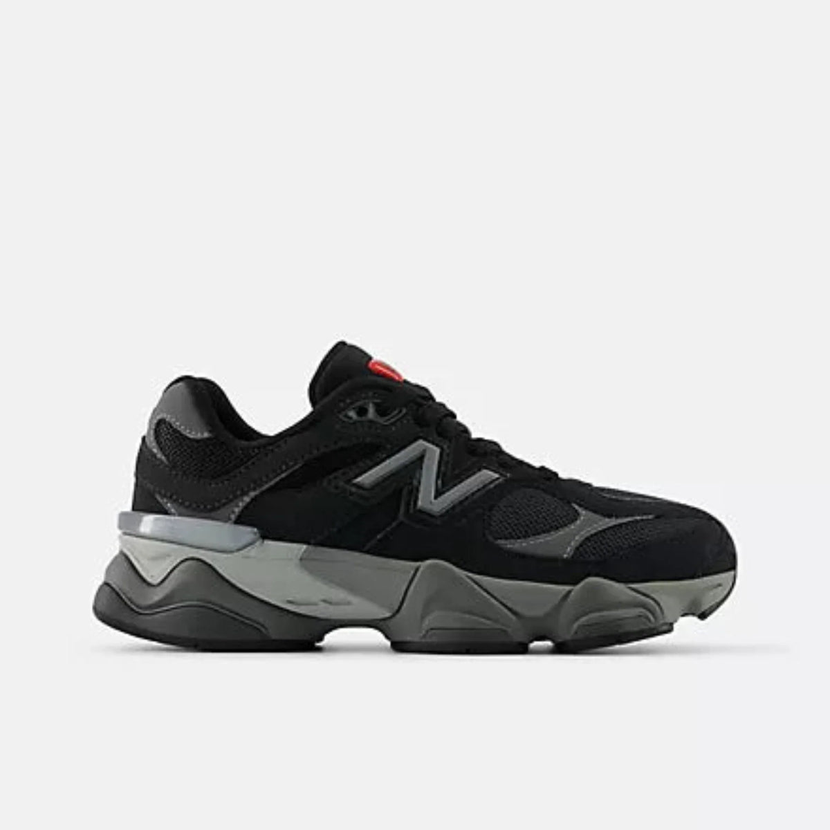 Big Kids' 9060 New Balance "Black Gray"