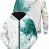 Aoba Johsai Green Leaf Zip Hoodie 1.jpg