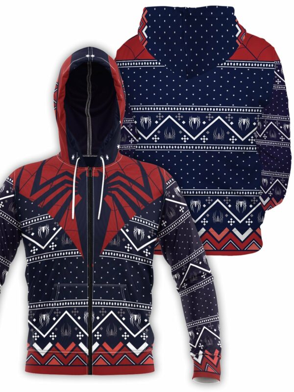 Spider Sense Christmas Zip Hoodie 1.jpg
